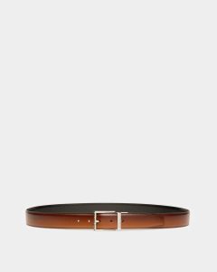 Bally Astor Leather 35mm Belt Brown | IBHXG1609