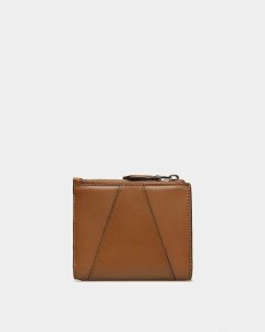 Bally Axeel Leather Wallet Brown | GJQNI0783