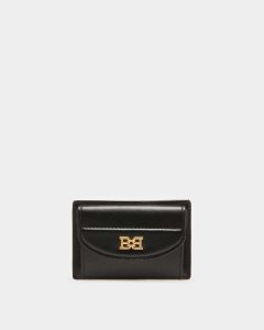 Bally Belky Leather Card Holder Black | BYMQX2490