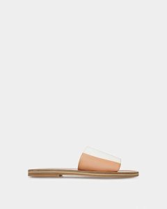 Bally Bianka Leather Slides Multicolor | DITUP6375