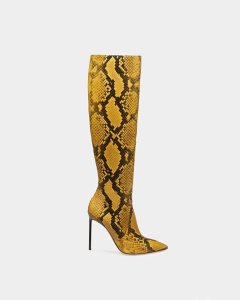 Bally Block Boot Yellow | WHOSN9457