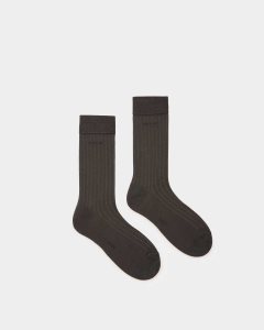 Bally Cotton Mix Socks Grey | GIPAN5842