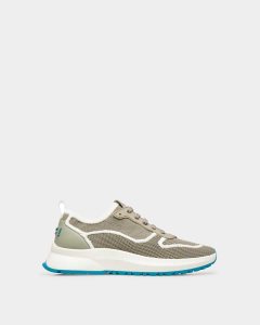 Bally Davyn Mesh And Leather Sneakers White | WCDVK1794