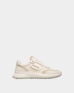 Bally Demmy Leather Sneakers White | LXOAC4560