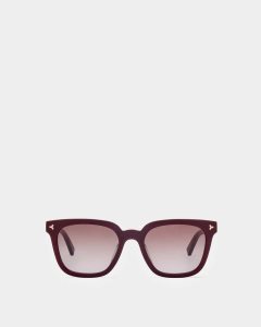 Bally Eben Acetate Sunglasses RED | MGFAT1573