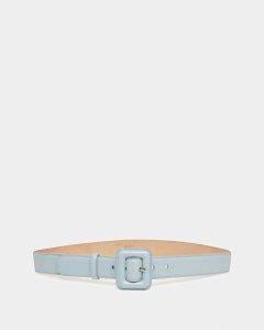 Bally Janelle Leather Belt Blue | KIHJB7425