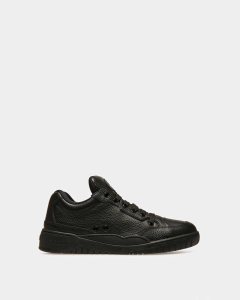 Bally Kiro Leather Sneakers Black | EOGIR0913