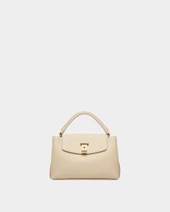 Bally Layka Leather Top Handle Bag Black | OFSDV0845