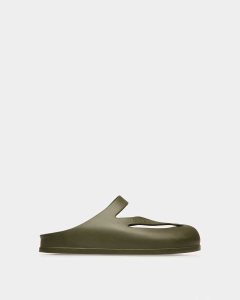 Bally Oaks Slide Sandal Green | ETPZI3572