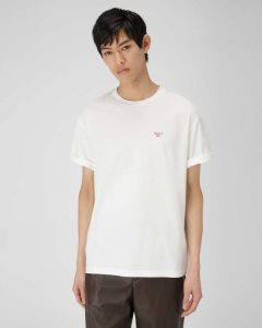 Bally Organic Cotton T-Shirt White | HZFSX4801