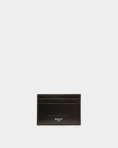 Bally Schar Leather Card Holder Black | AMFPY7095