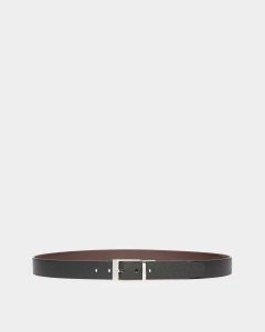 Bally Shiff Leather 35mm Belt Black | IRYPL7830