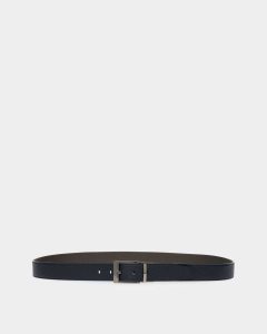 Bally Shiff Leather 35mm Belt Black | MFABH8697