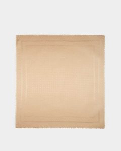 Bally Silk Mix Scarf Pink | FDGUB0253