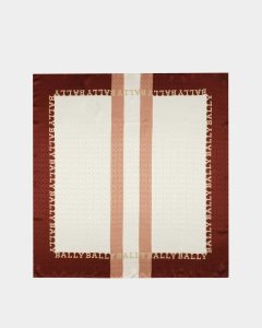 Bally Silk Scarf RED | KJCFI2945