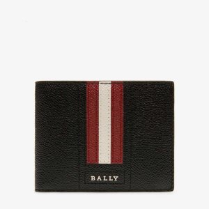 Bally Tevye Leather Wallet Black | YCBPE0281