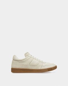 Bally Weky Leather Sneakers Neutral | XEFGU3978