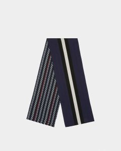 Bally Wool Scarf Blue | BNKAG1692