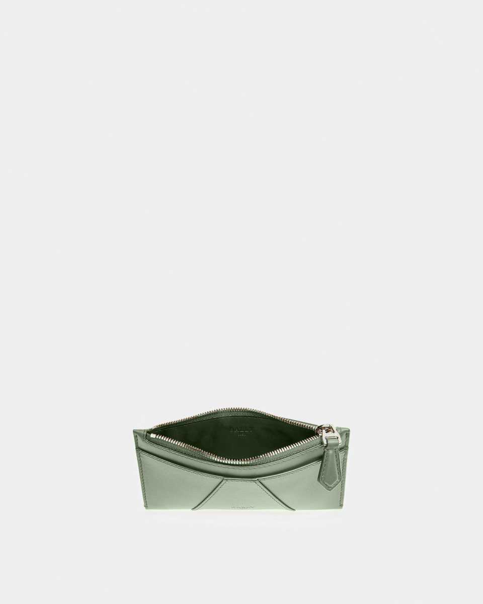 Bally Adley Leather Wallet Green | CBAOV0759