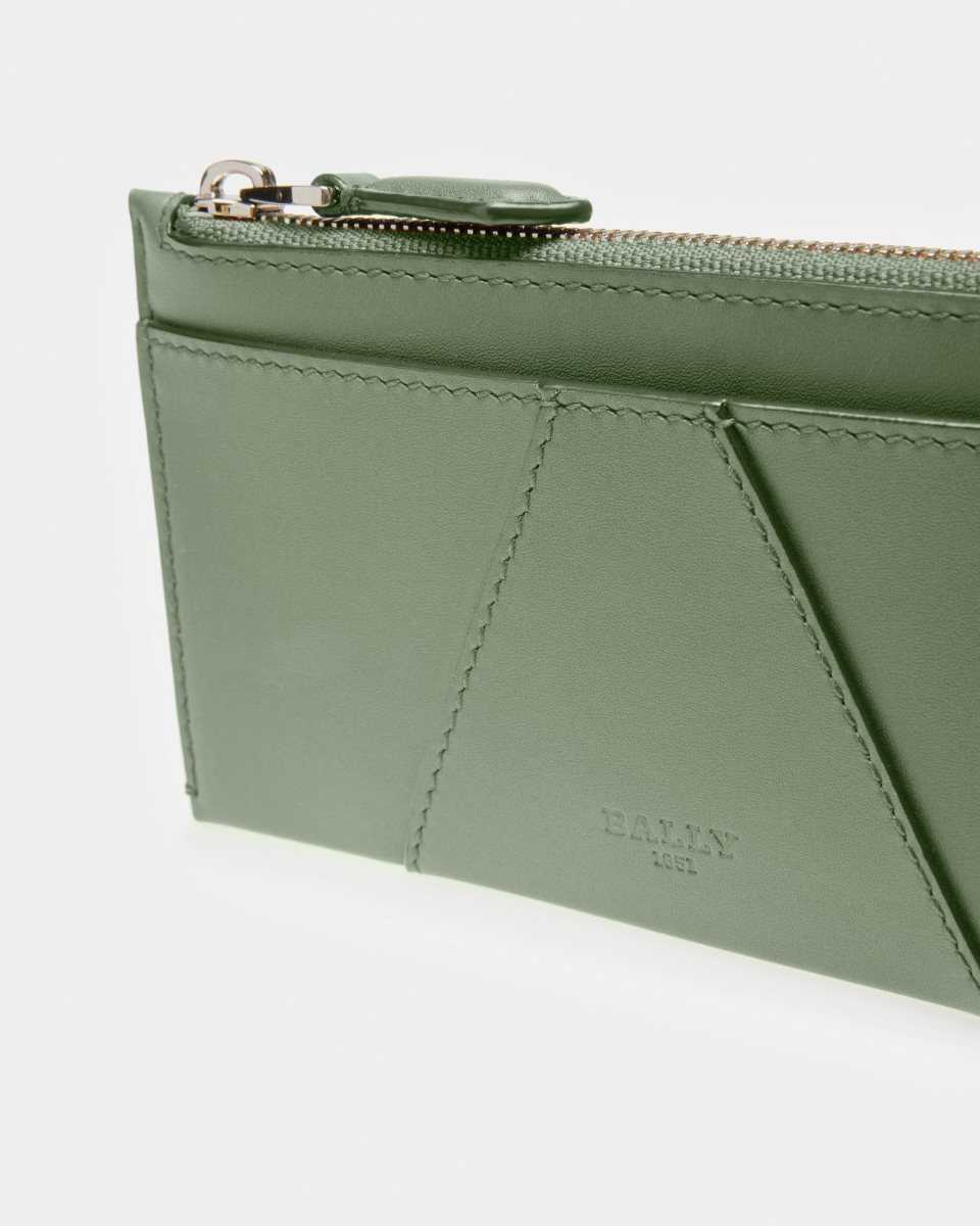 Bally Adley Leather Wallet Green | CBAOV0759