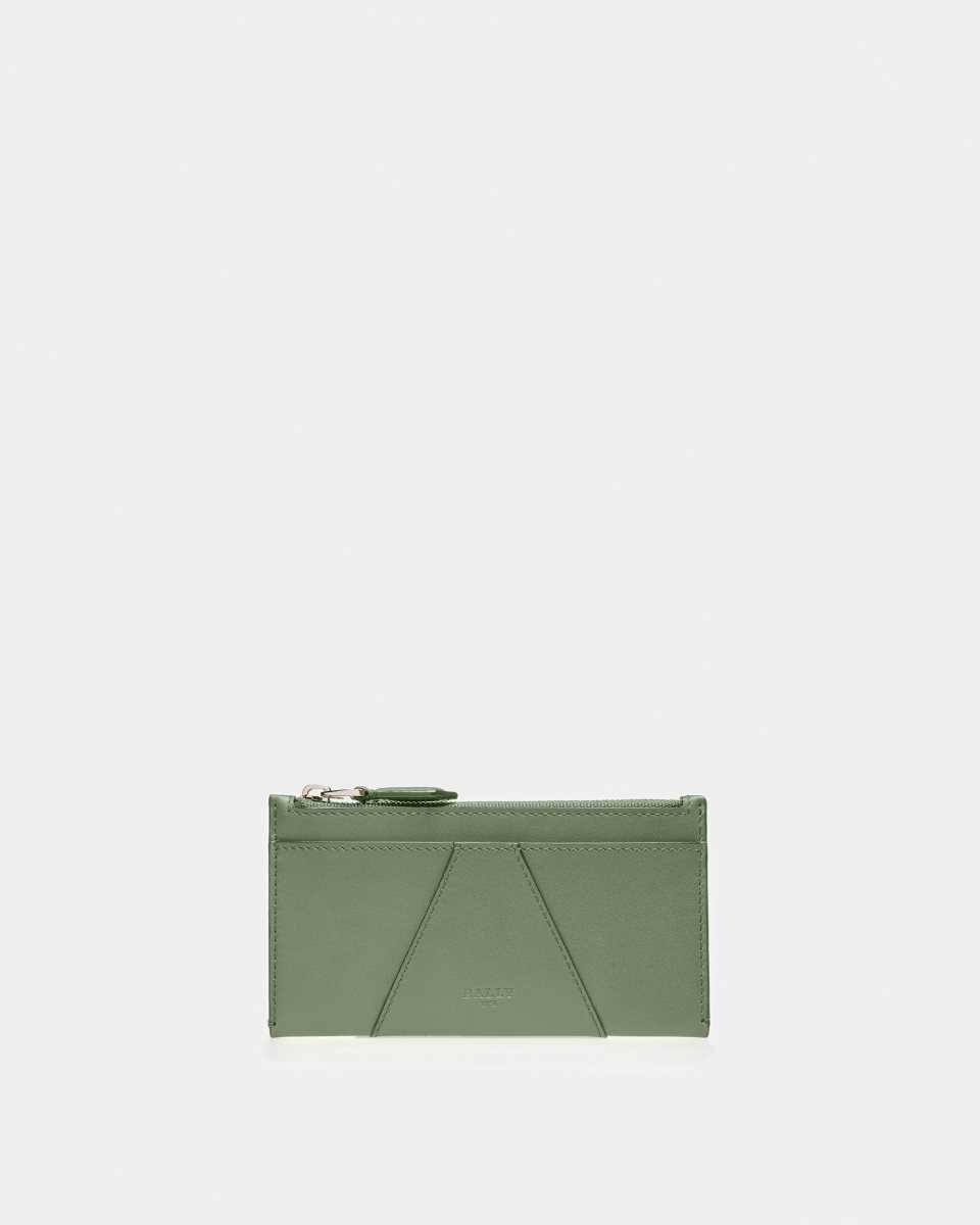 Bally Adley Leather Wallet Green | CBAOV0759