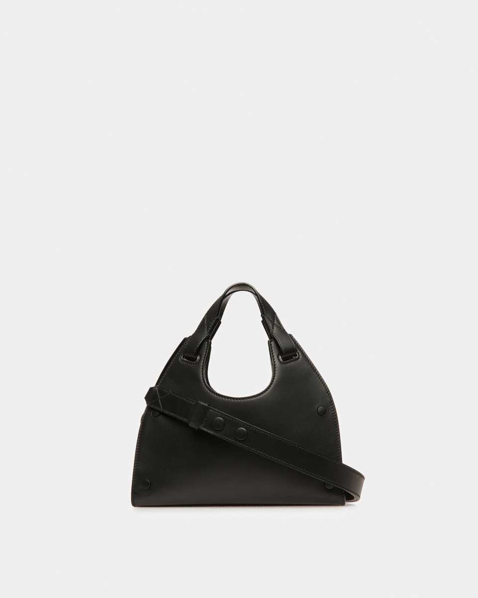 Bally Ahres Small Leather Shoulder Bag Black | ZRXQT2305