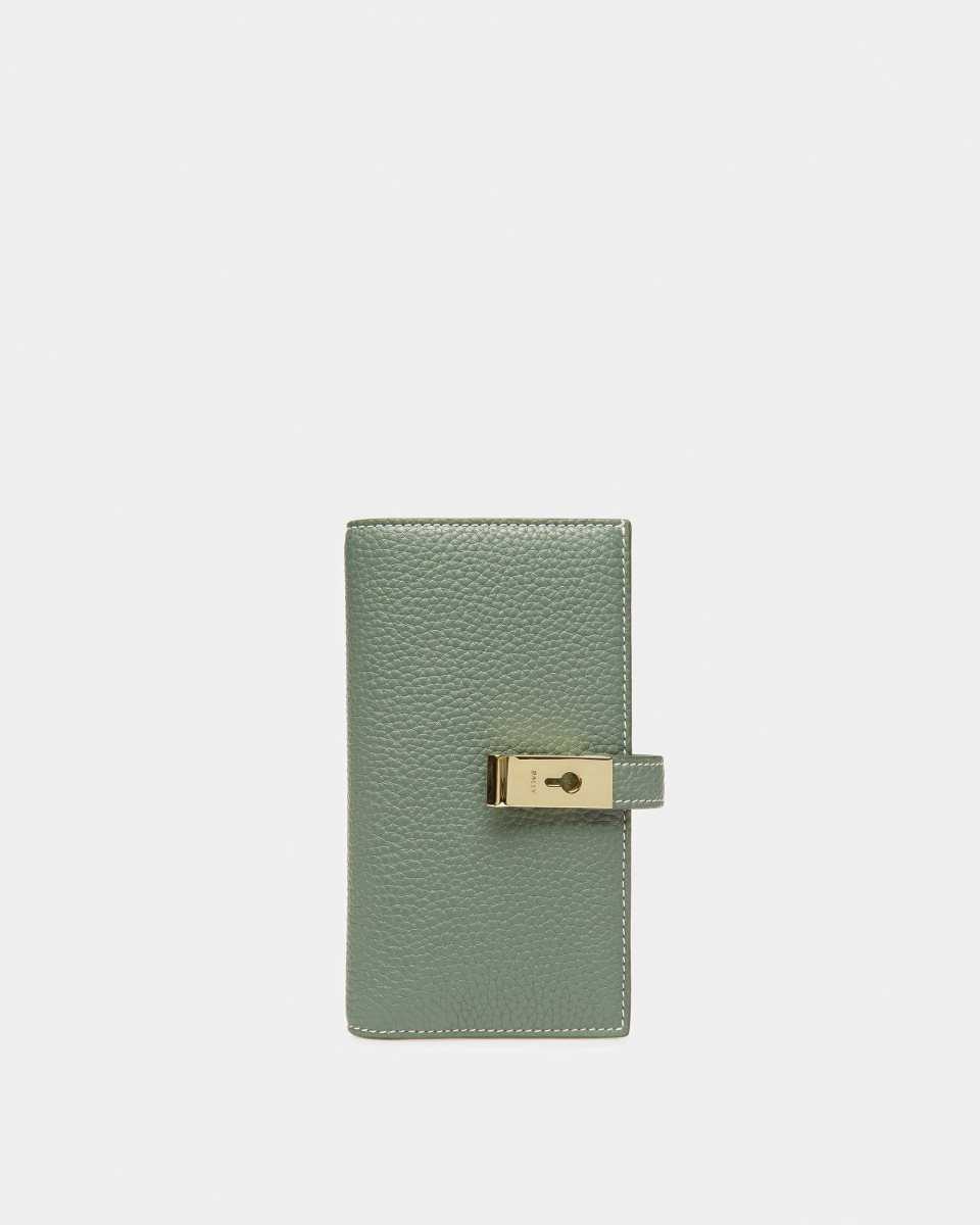 Bally Amber Leather Wallet Blue | HIDPY4830