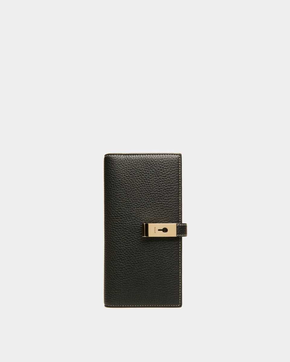 Bally Amy Leather Wallet Black | BZCYQ7382