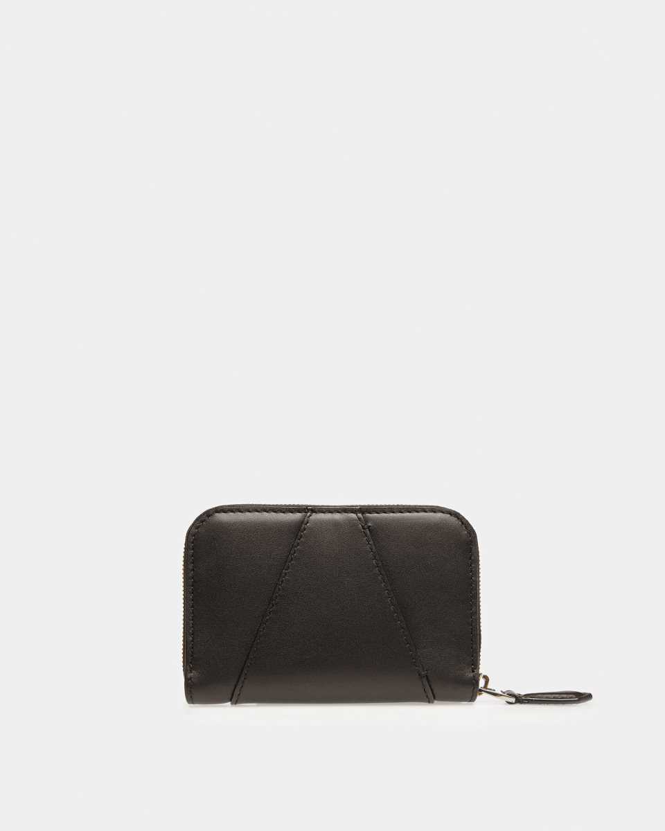 Bally Angye Leather Wallet Black | IUQYT8305