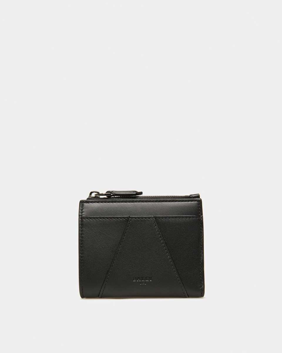 Bally Angye Leather Wallet Black | IUQYT8305