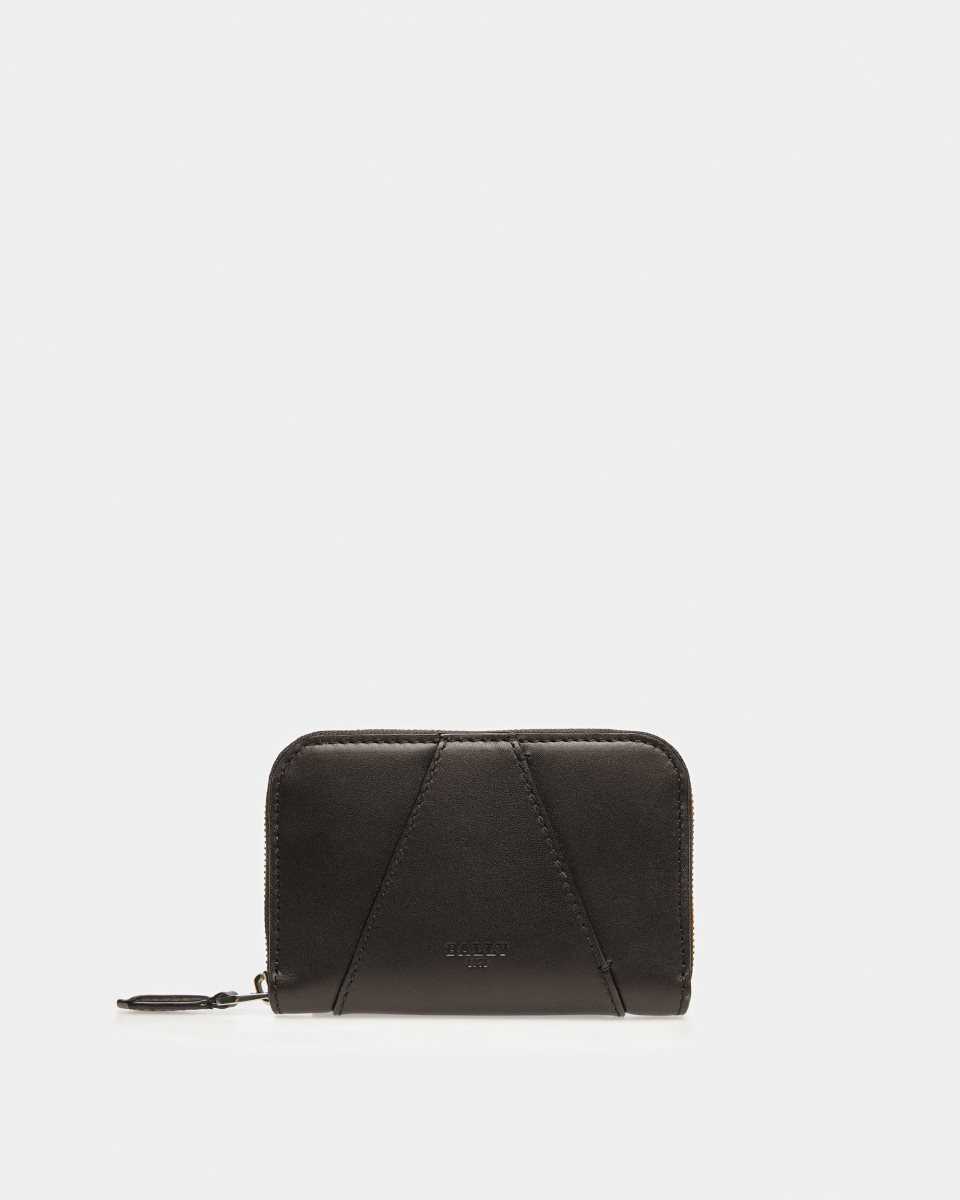 Bally Angye Leather Wallet Black | IUQYT8305