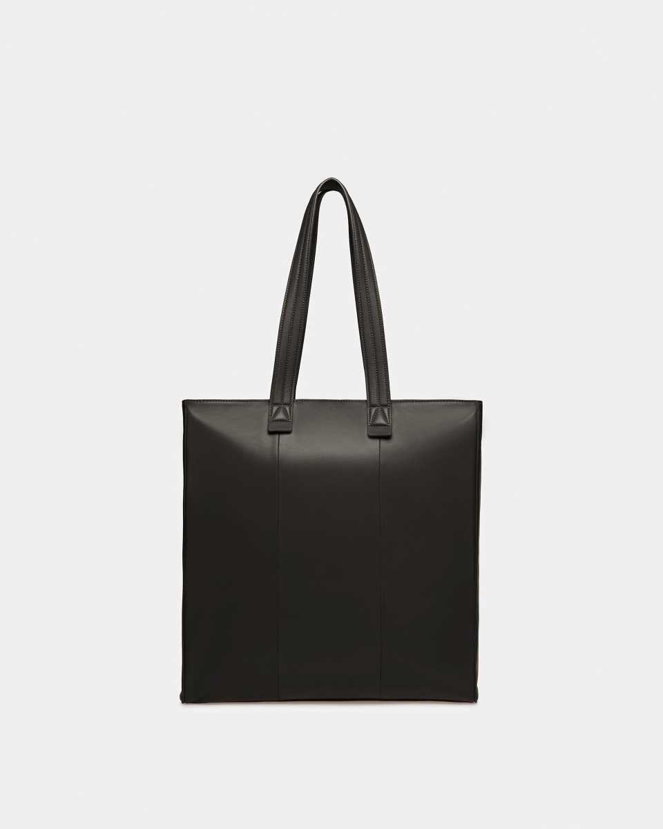 Bally Arienn Leather Tote Black | RNMJL6529