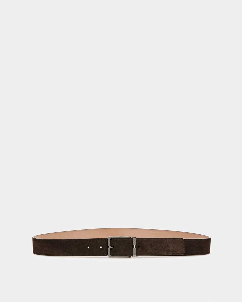 Bally Arkin Leather 35mm Belt Beige | NKCQT6295