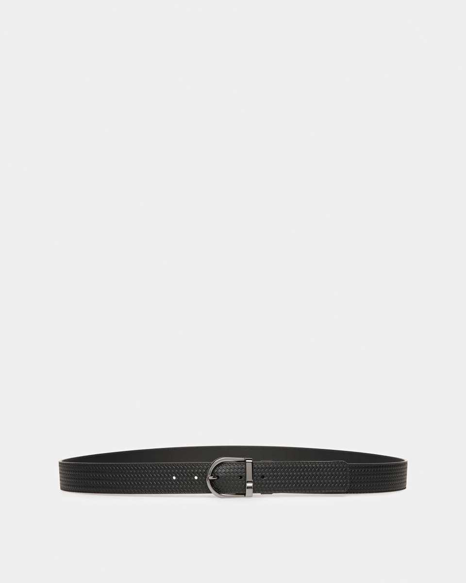 Bally Arkin Leather 35mm Belt Beige | NKCQT6295