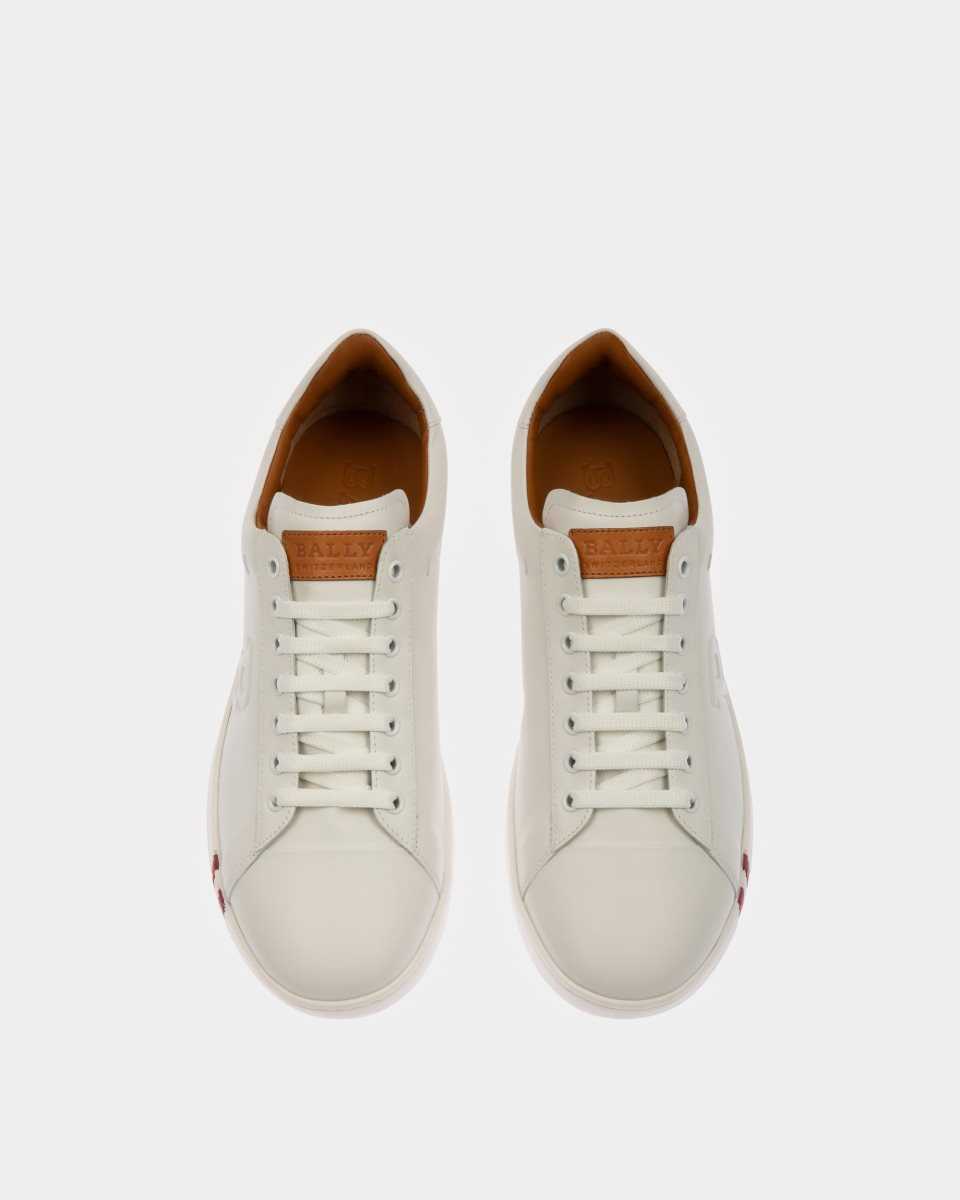 Bally Asher Leather Trainer White | HBUFR3816