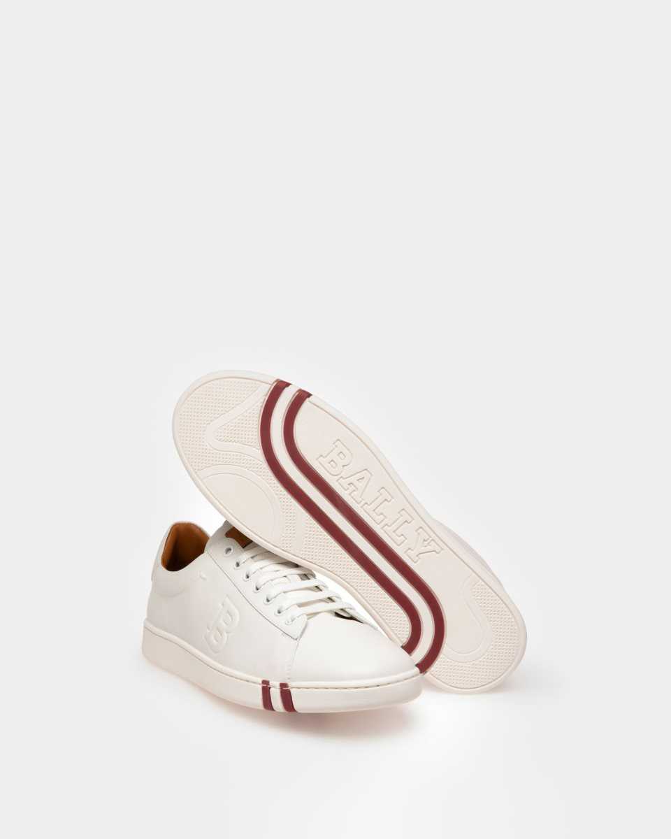 Bally Asher Leather Trainer White | HBUFR3816