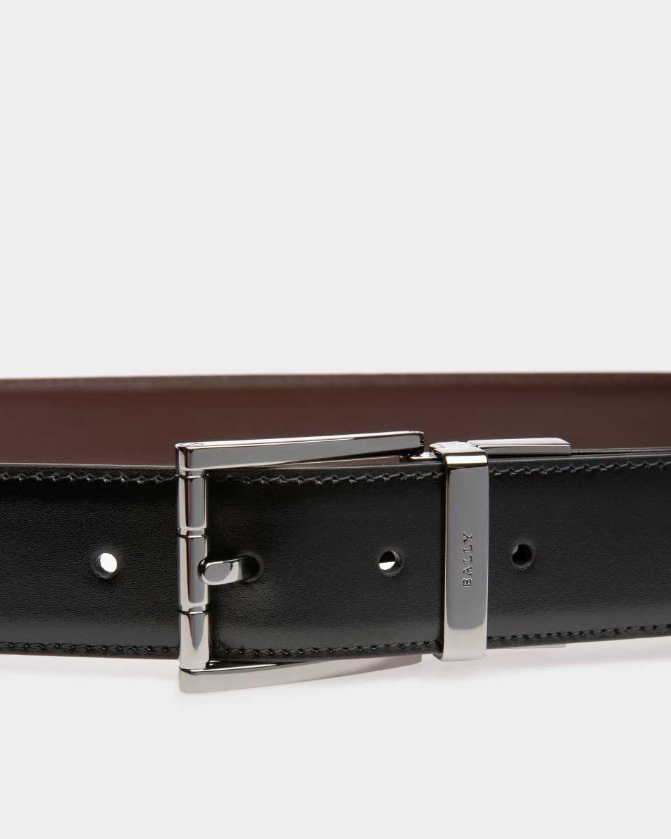 Bally Astor Leather 35mm Belt Black | OJYZX6093