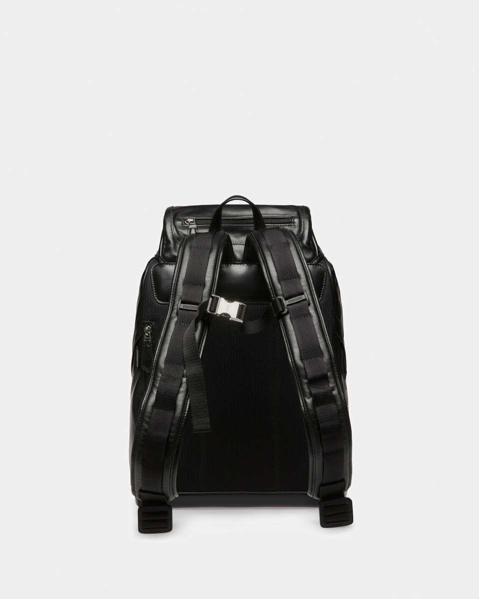 Bally Athor Leather Backpack Black | ITHFO8210