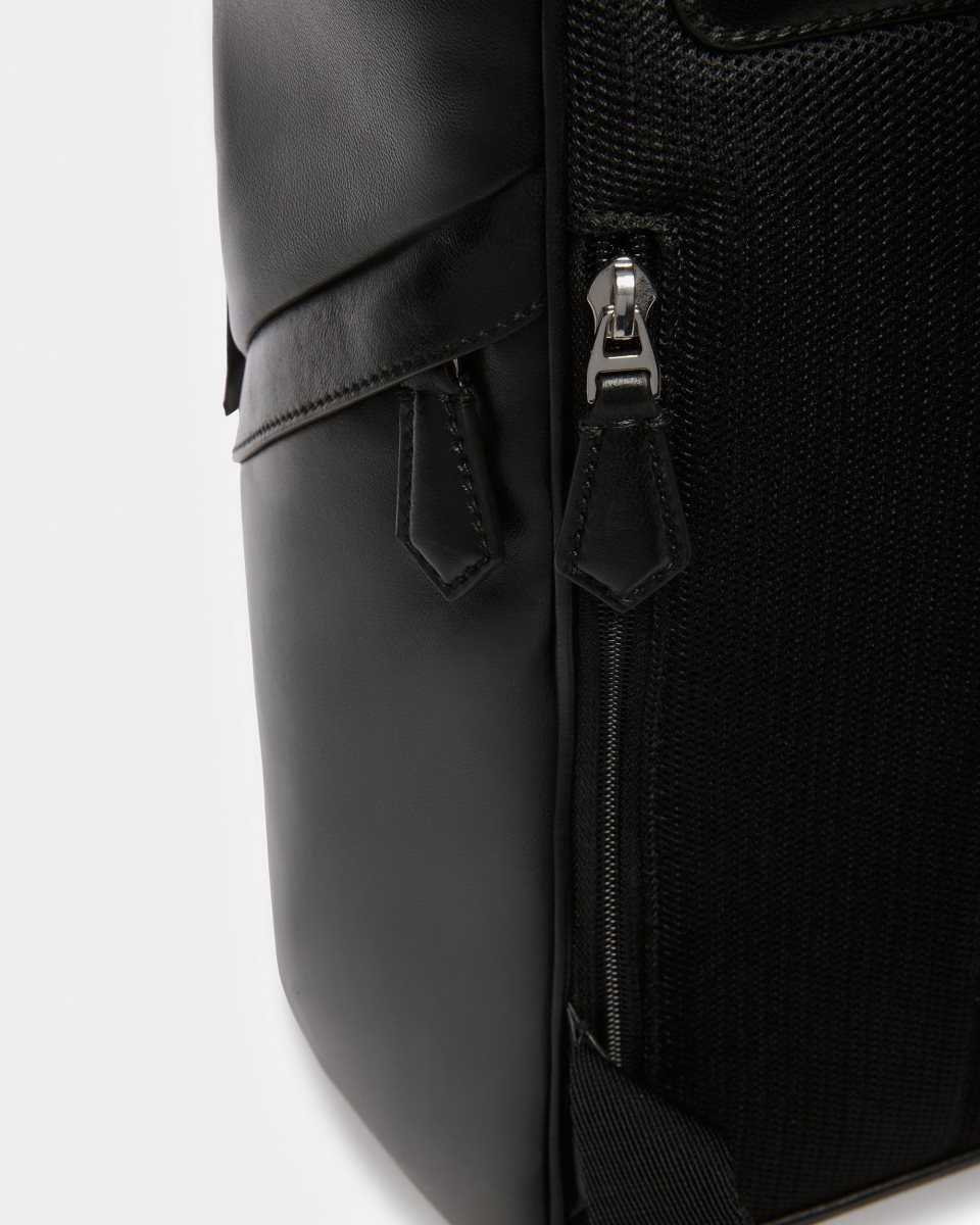 Bally Athor Leather Backpack Black | ITHFO8210