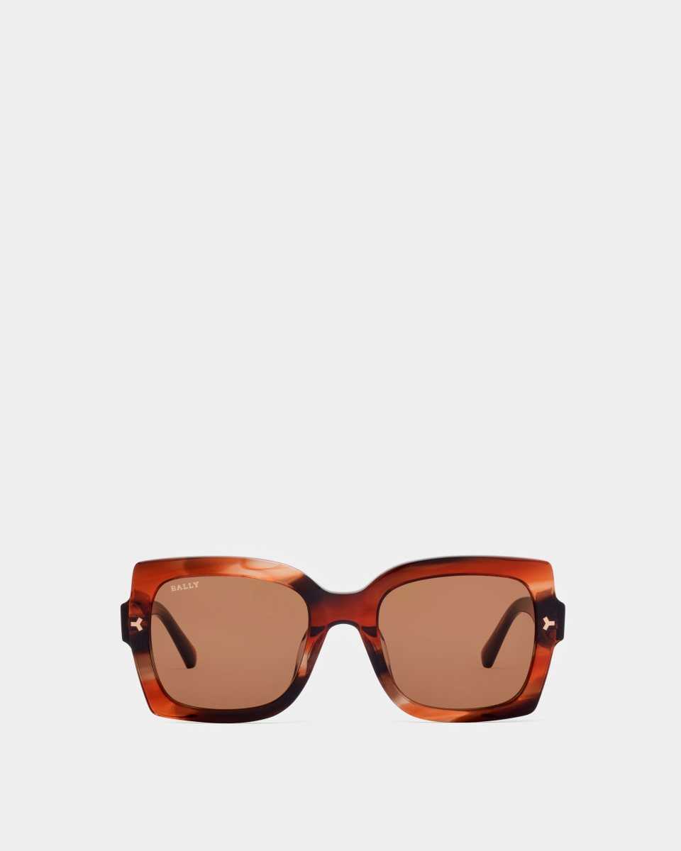 Bally Aubrey Acetate Sunglasses RED | BAXOU2870