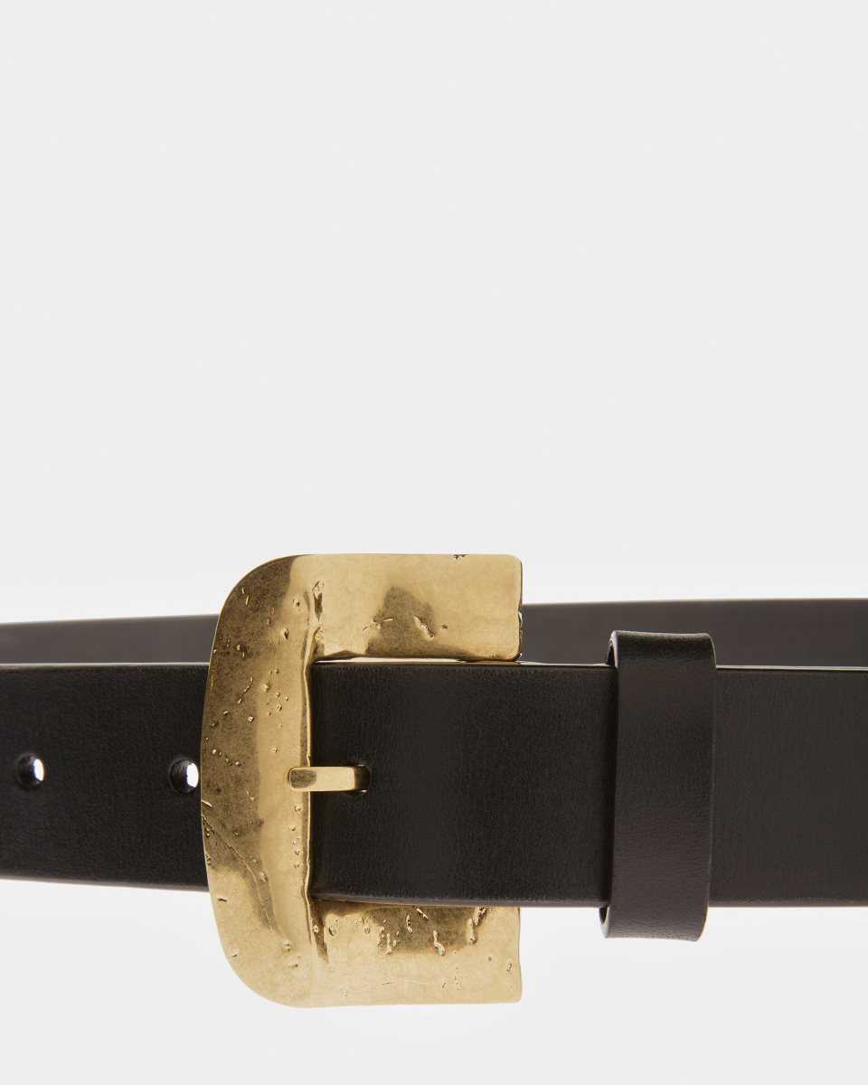 Bally Averil Leather 30mm Belt Black | BDUTE2176