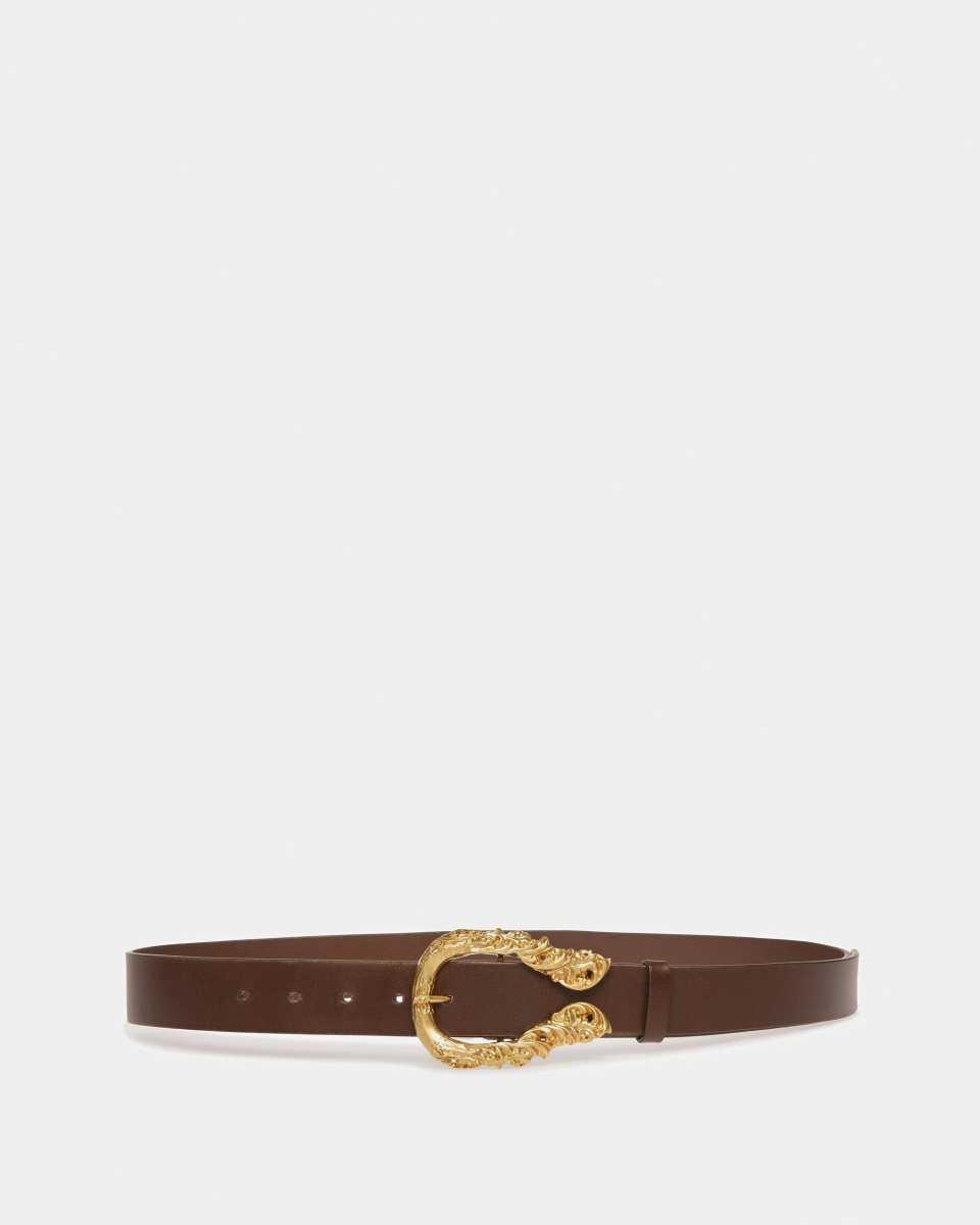 Bally Averil Leather 30mm Belt Black | BDUTE2176