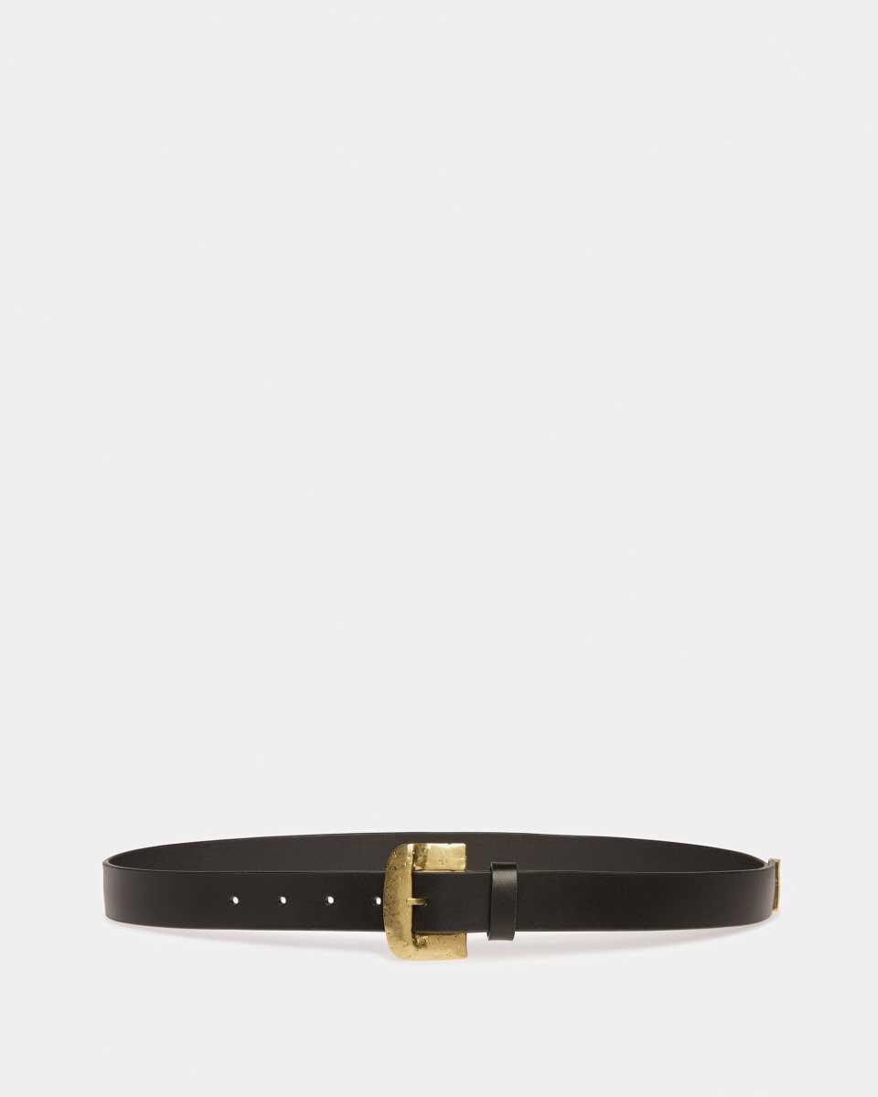 Bally Averil Leather 30mm Belt Black | BDUTE2176