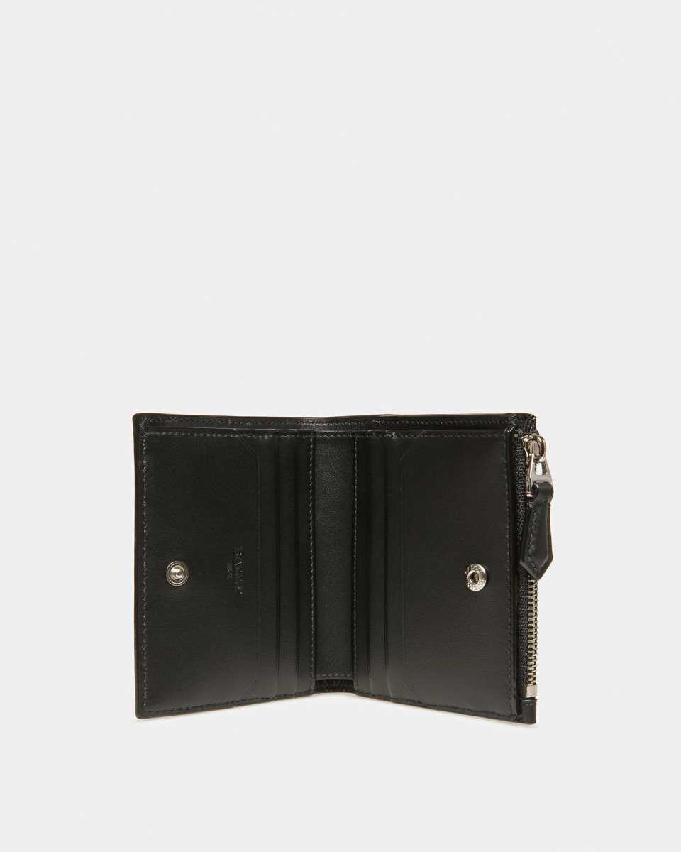 Bally Axeel Leather Wallet Black | JPYXZ2437