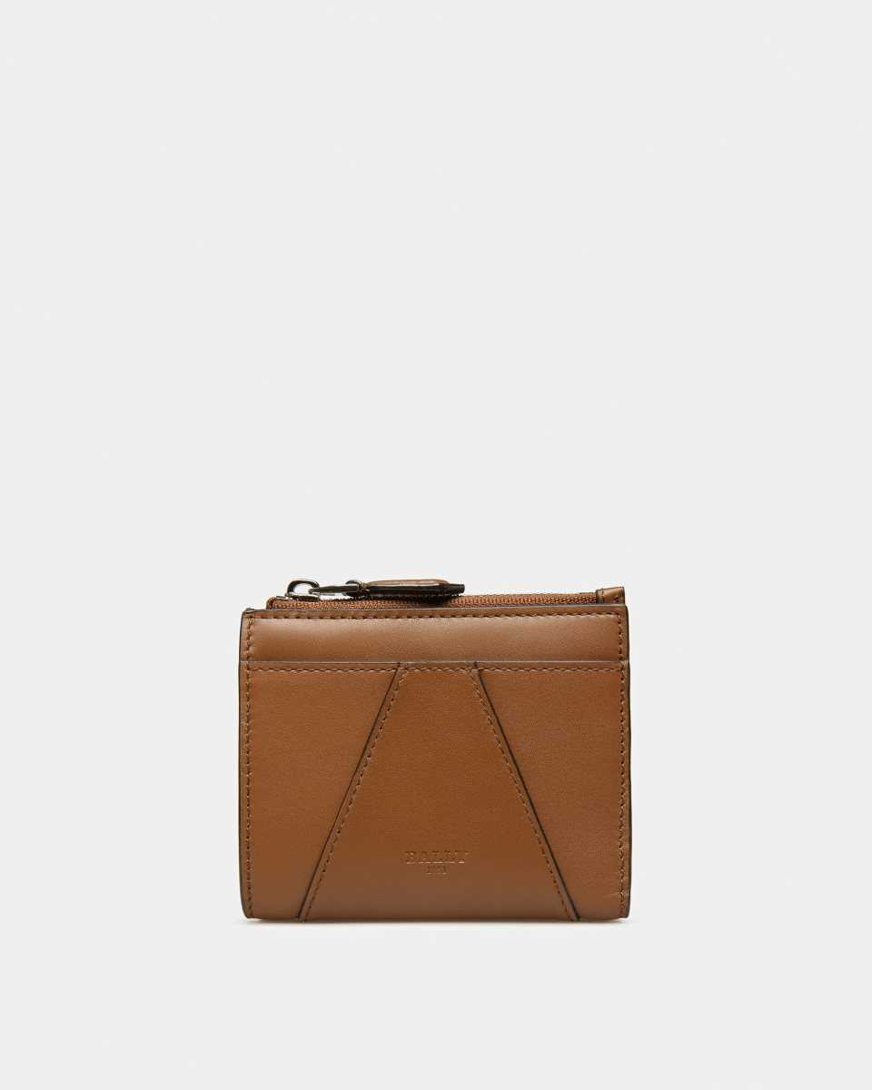 Bally Axeel Leather Wallet Brown | GJQNI0783