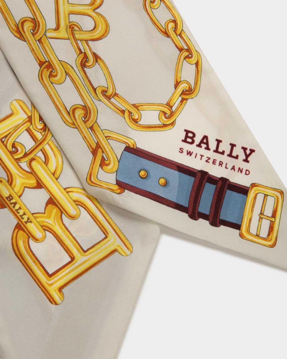 Bally B-Chain Bandeau Silk Scarf Multicolor | YXQPE5321