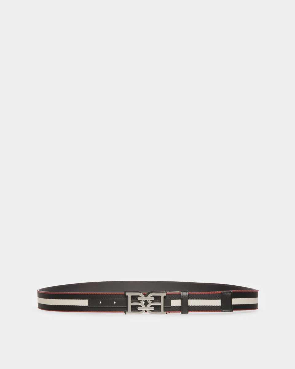 Bally B-Chain Belt Leather Belt Green | OLSKU7138