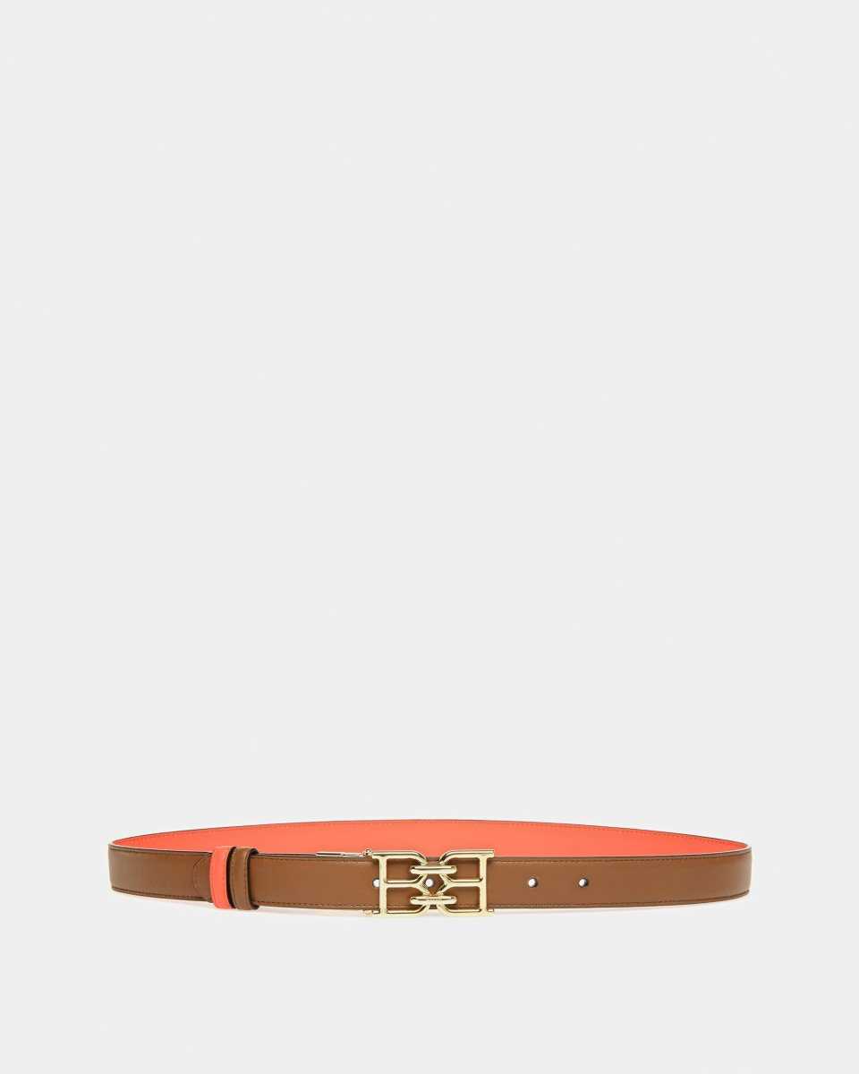 Bally B Chain Leather Belt Blue | VDXKT0386