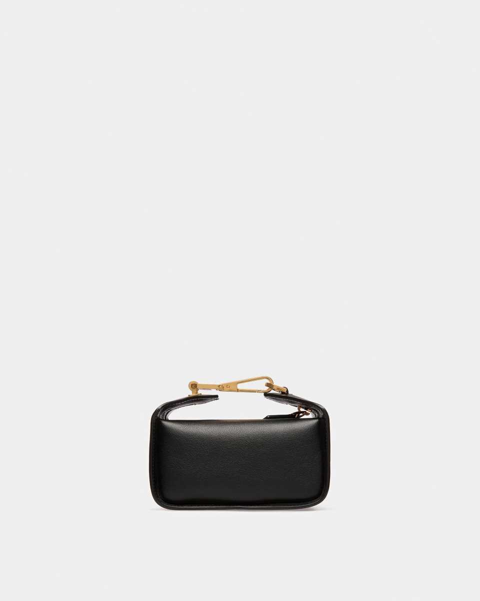 Bally B-Hook Xs Leather Minibag Black | HCEVG3817