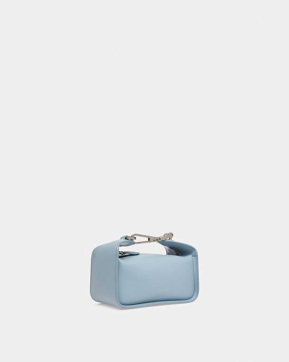 Bally B-Hook Xs Leather Minibag Blue | THCWR5641